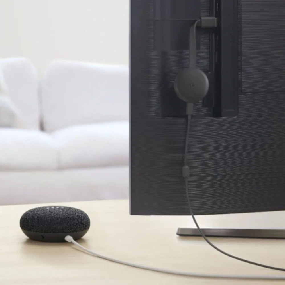 Google Nest Mini Smart Speaker, Charcoal (GA00781-US)